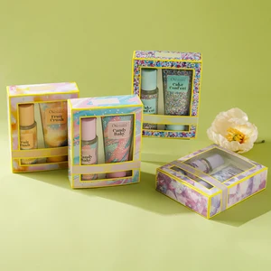 Factory Customize Your Own Logo Hydrate and Moisturize Perfume Body Lotion & Body Spray Mist Gift Set