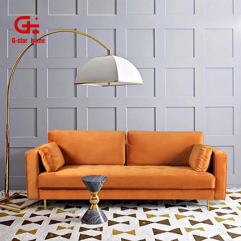 Nordic Style Two Seater Sofa Set Couch Sofa Furniture High Quality