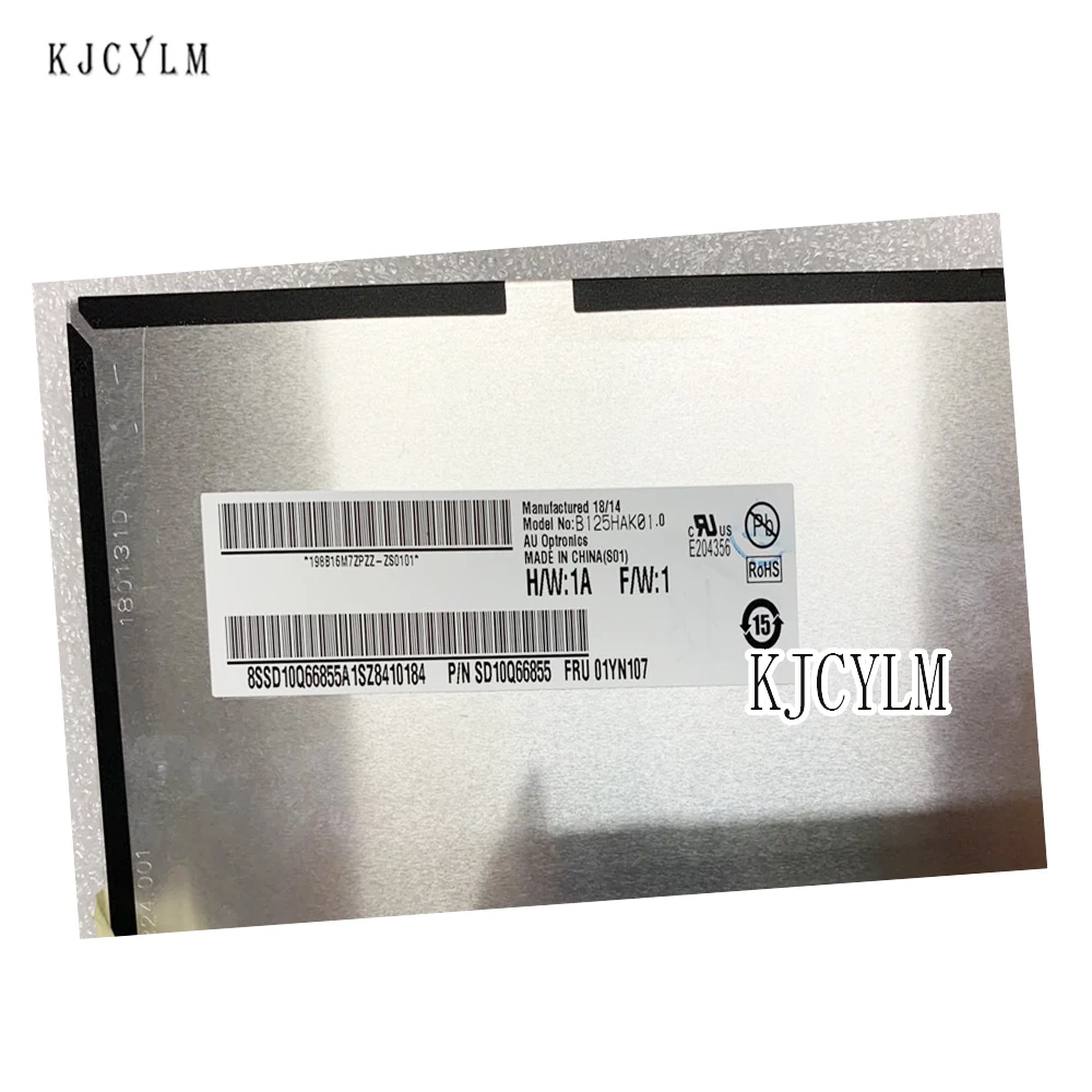 01HY494 B125HAK01.0 для Lenovo, ЖК-панель с сенсорным экраном 12,5 дюйма, ЖК-панель для ноутбука FHD IPS 40pin A275 X270, экран, Бесплатная доставка DHL