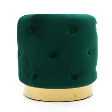 Bedroom Living Room Ottoman Seat Shoes Changing Stool Velvet Stools Home Stool Ottoman Tuffed Ottoman