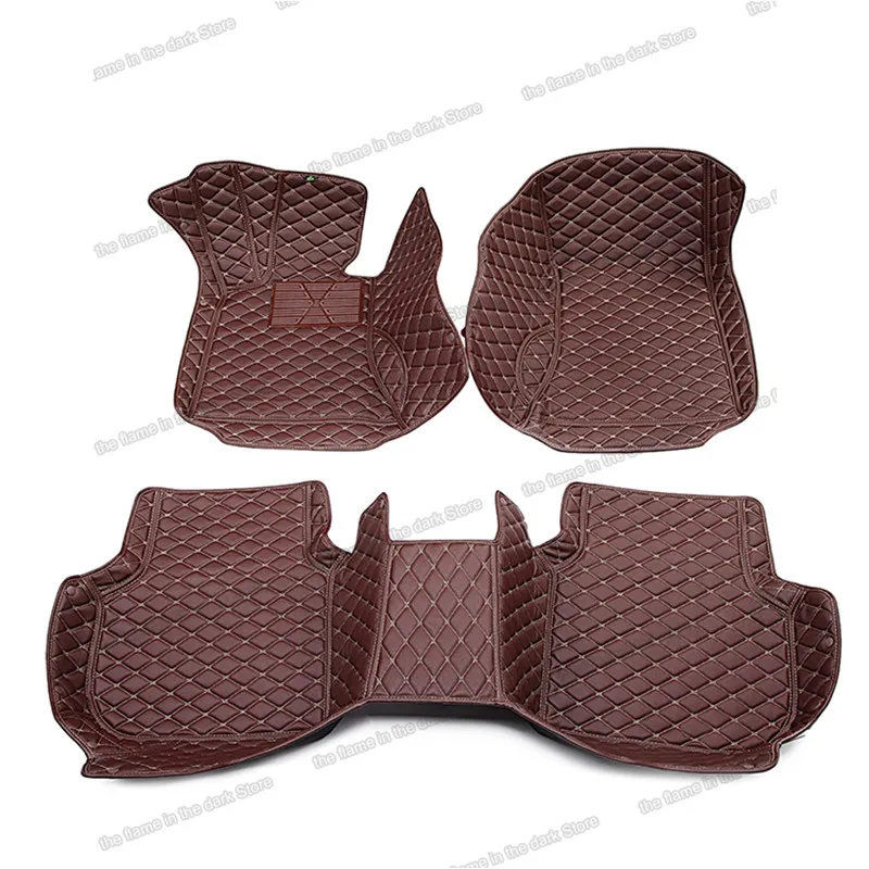 thumbnail image 2 of Waterproof Leather+XPE Floor Mat Set For Toyota Camry 2007-2017 - 5-Seat Black - Front & Rear Coverage 2 of 3