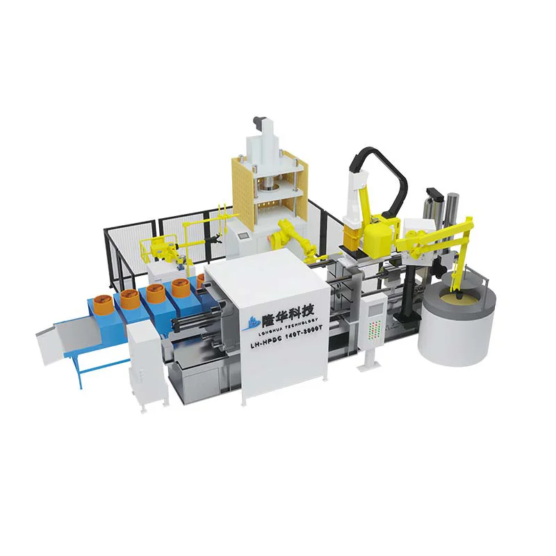 LH-HPDC 160T Small New Horizontal Cold Chamber Die Casting Machine for Making Aluminum Parts