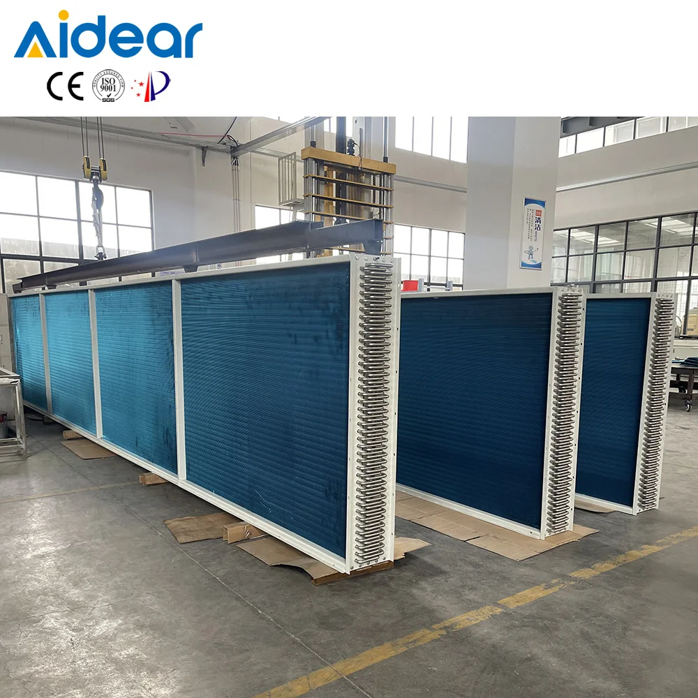 Aidear V-Shaped Condenser Coils with High-Efficiency Motor Core Components for Carrier Air Conditioning Units Durable Reliable