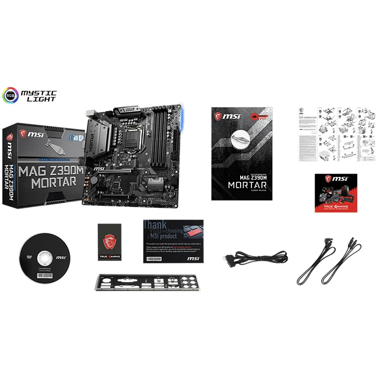 MSI MAG Z390M MORTAR - Gaming Motherboard with Intel Z390