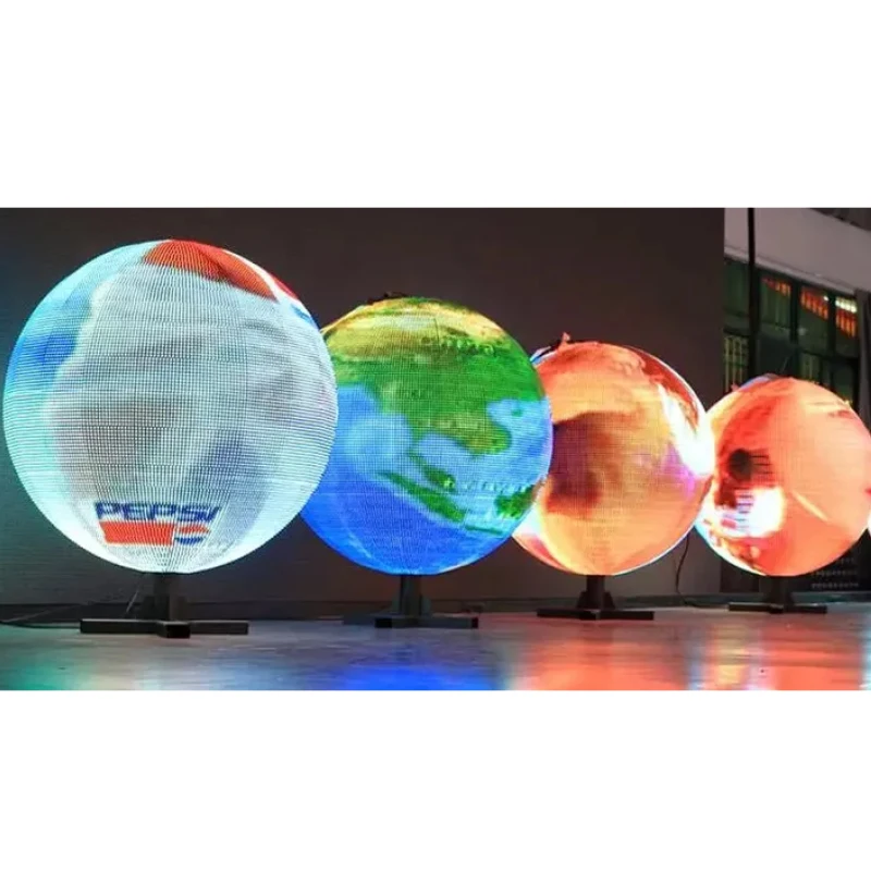 Slim Graceful Flexible LED Screen - Customized Sphere Display