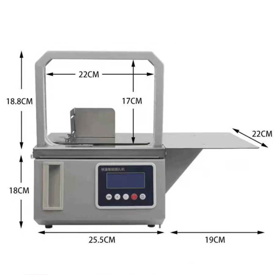 Automatic OPP Banding Machine Paper Strap for Banknote Money Cash