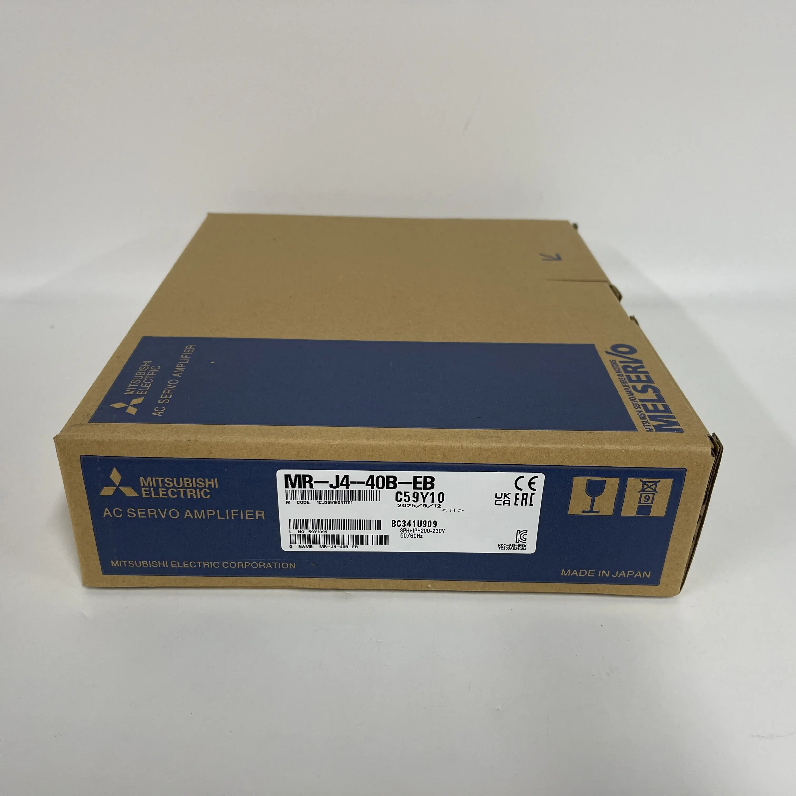 MITSUBISHI AC Servo Amplifier MR-J4 Series MR-J4-40B-EB