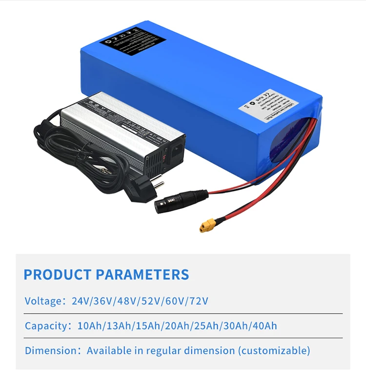 Factory Design 18650 Electric Bike Battery 48v 20ah 25ah 30ah Ebike ...