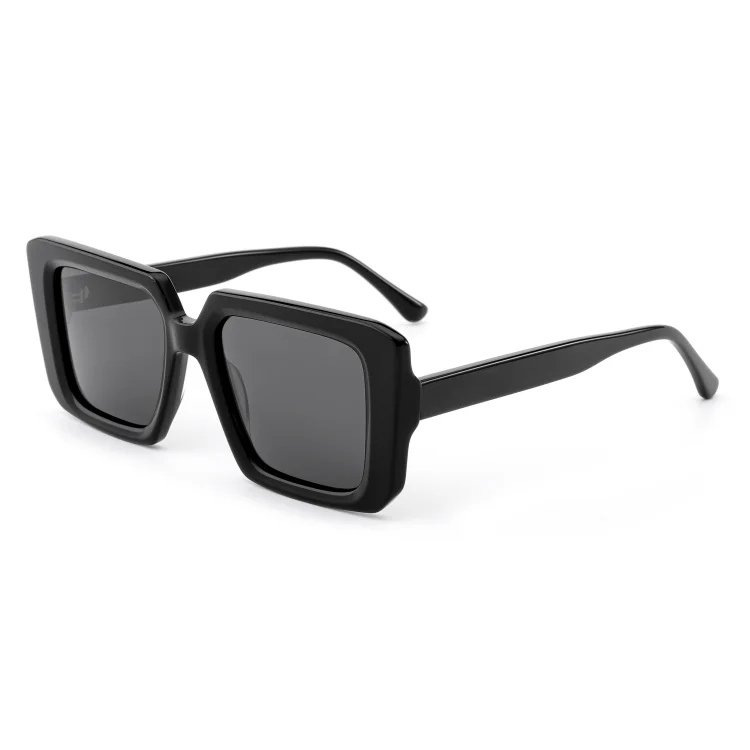 Custom Logo Unisex UV Protection Durable Frame Acetate Sun  display picture 3
