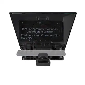 FEELWORLD TP2 Portable 8-inch Professional Teleprompter with Remote Control for DSLR Camera, OEM Factory Direct detail image