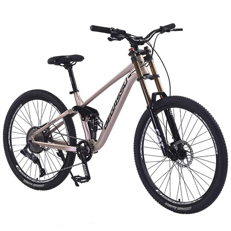 Durable 27.5/26 Inch MTB with Dual Suspension & Disc Brakes