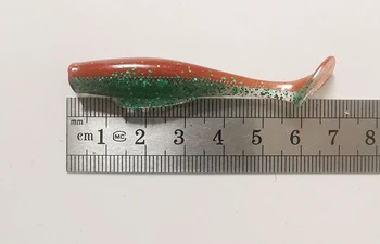 Cheery Wholesale 65mm 2.3g Soft Paddle T Tail Fishing Ripple Shad Lure 6pcs/bag – Soft Lure – view 3