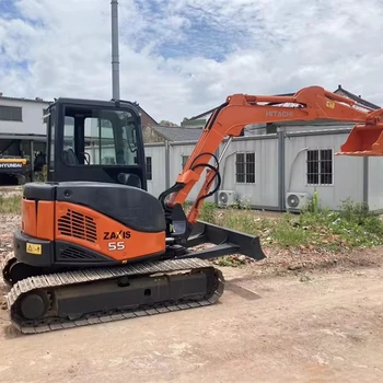 Low working hours 5 tons crawler excavator used excavators hitachi zx55 mini excavator zx50 / 55 / 60 /70