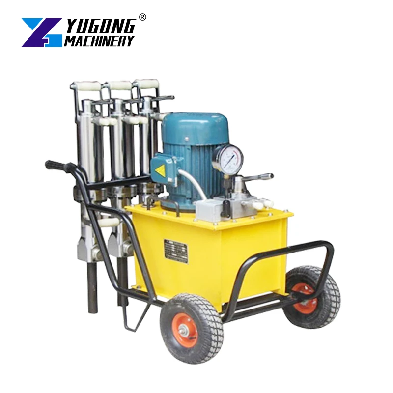 Most Powerful Manual Tools Marble Hydraulic Rock Splitter to Break Rocks