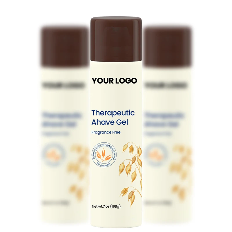 Wholesale Custom Moisturizing Barber Transparent Non-irritating Shaving Gel for Men Use to Help Prevent Razor Bumps(pic6)