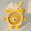 Ventilador de helado-amarillo