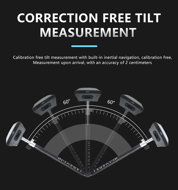 GNSS RTK Hi -target IRTK4 Upgrade for Land Surveying Instruments Survey IMU GPS