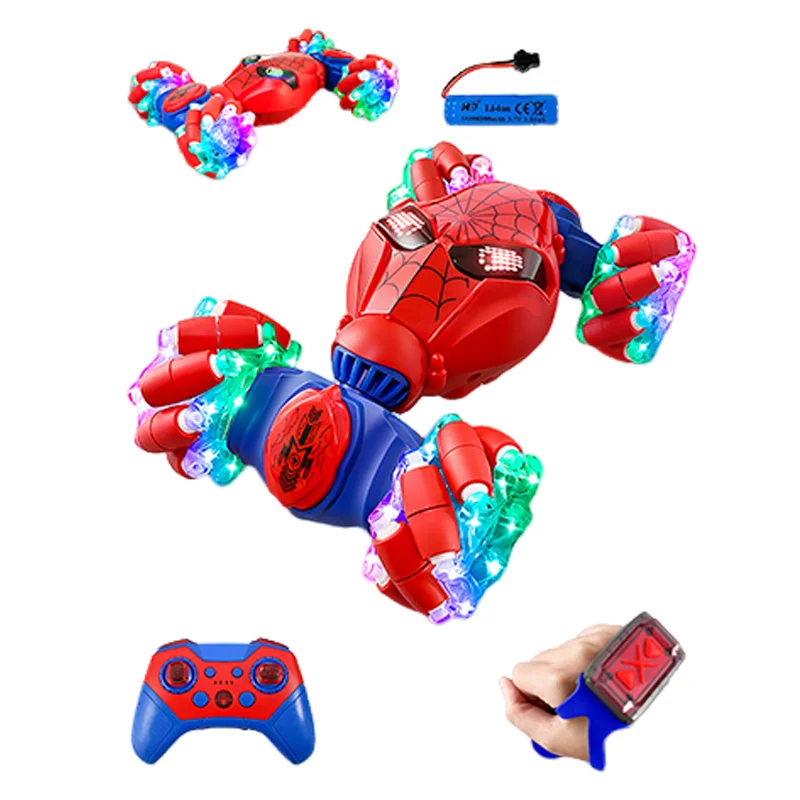 Innovative Trends 2024 Hand Control 4WD Drift Remote Control Car Off Road Gesture Sensing Spider Stunt Car Rc Cars With Light