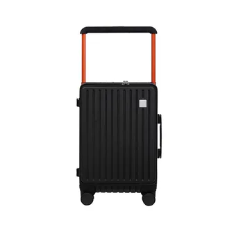 Hot selling  front opening 20 inch luggage suitcase Customized logo  Case  with a computer compartment business trip suitcase