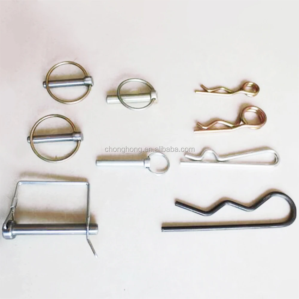 Cotter Pin Hitch Pin Assortment Kitmultiple Sizes Cotter Hairpin Set Heavy Duty Zinc Plated R 