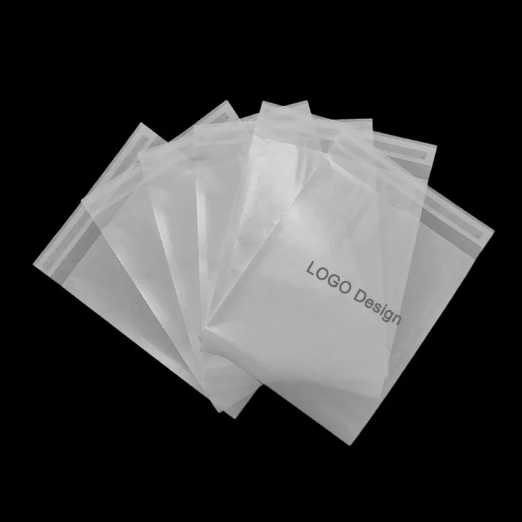 Custom Printed Biodegradable White Glassine Envelope Waxed Paper ...