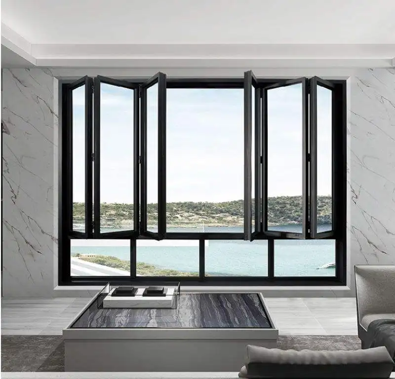 Aluminium Windows and Doors Sliding Window with Inside Grill
