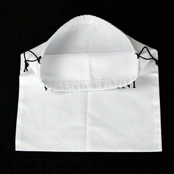 MYDUSTBAG - Black and White Cotton Dust Bag - Contrast Drawstrings – My Dust  Bag