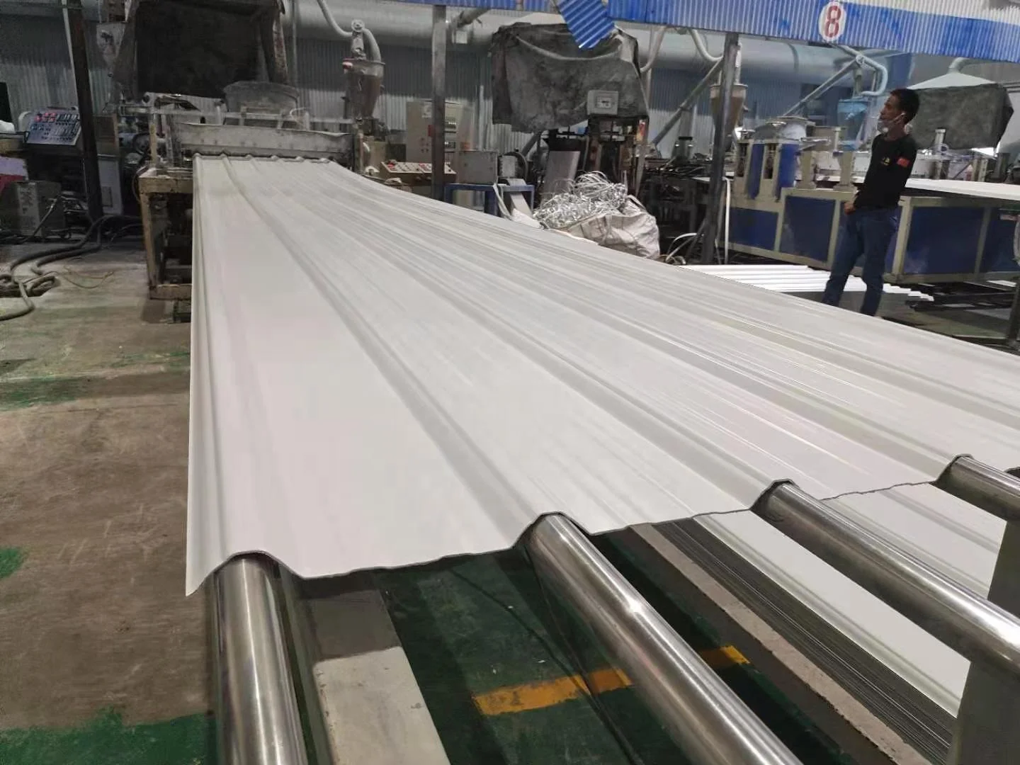 Building Materials Customized Color Upvc Roofing Sheets for House PVC Roof Material