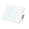 Neutral Wire Required 4-Gang, White