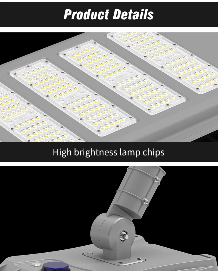 New Design All-in-One LED Solar Street Light 12V Road Lamp with IP65 solar street lights for high way
