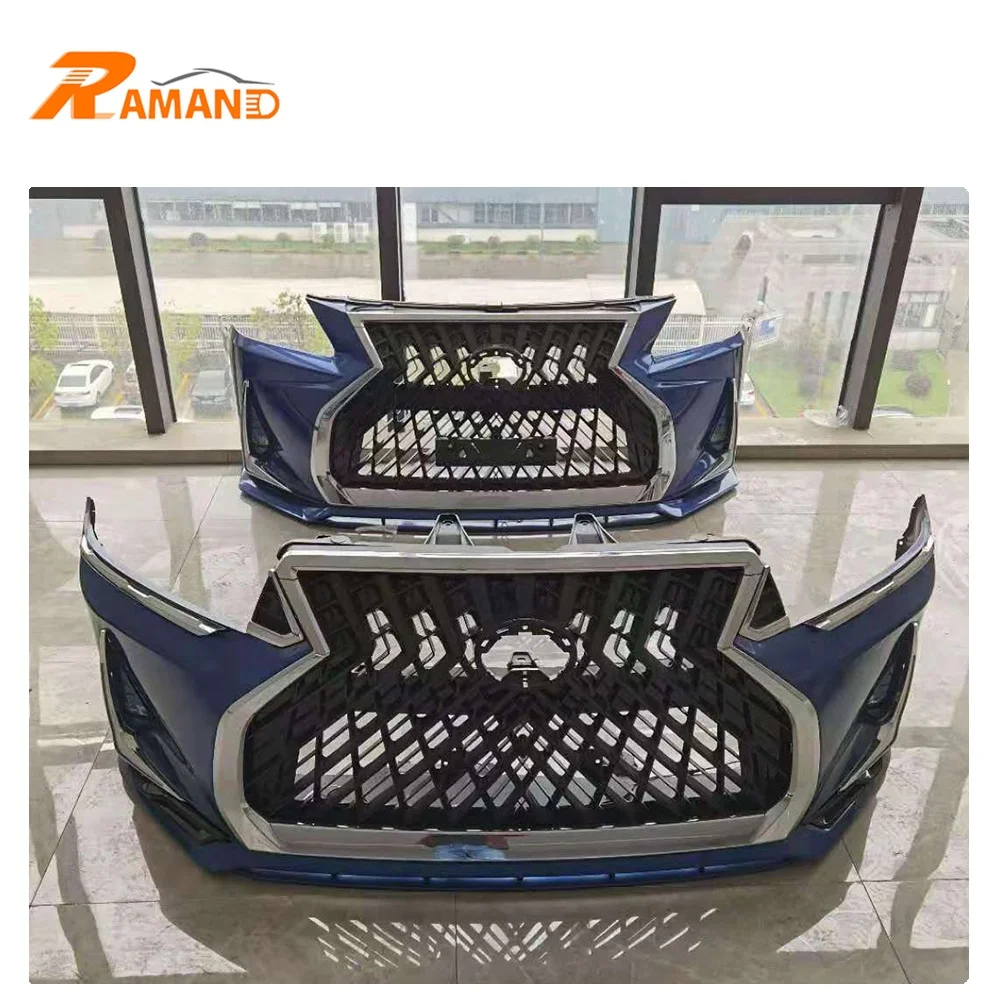 Factory Body Kit Front Face for Innova 2016 to LEXUS 2021 Auto Accessories for Innova Front Bumper Body Kit