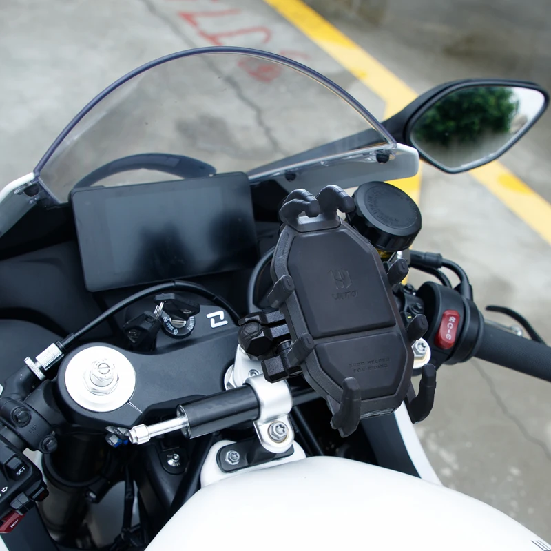 Best Quality SMNU Aluminium Alloy Flexible 25mm Motorcycle Phone Mount Stand Head Ball Adapter Mobile Cellphone Holder Base