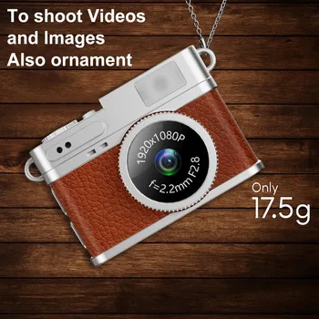 S150 Mini Retro Keychain Camera 1080P HD Video Recording Portable Waterproof Nightshot 21x-40x Optical Zoom Button-Shaped Kids detail image