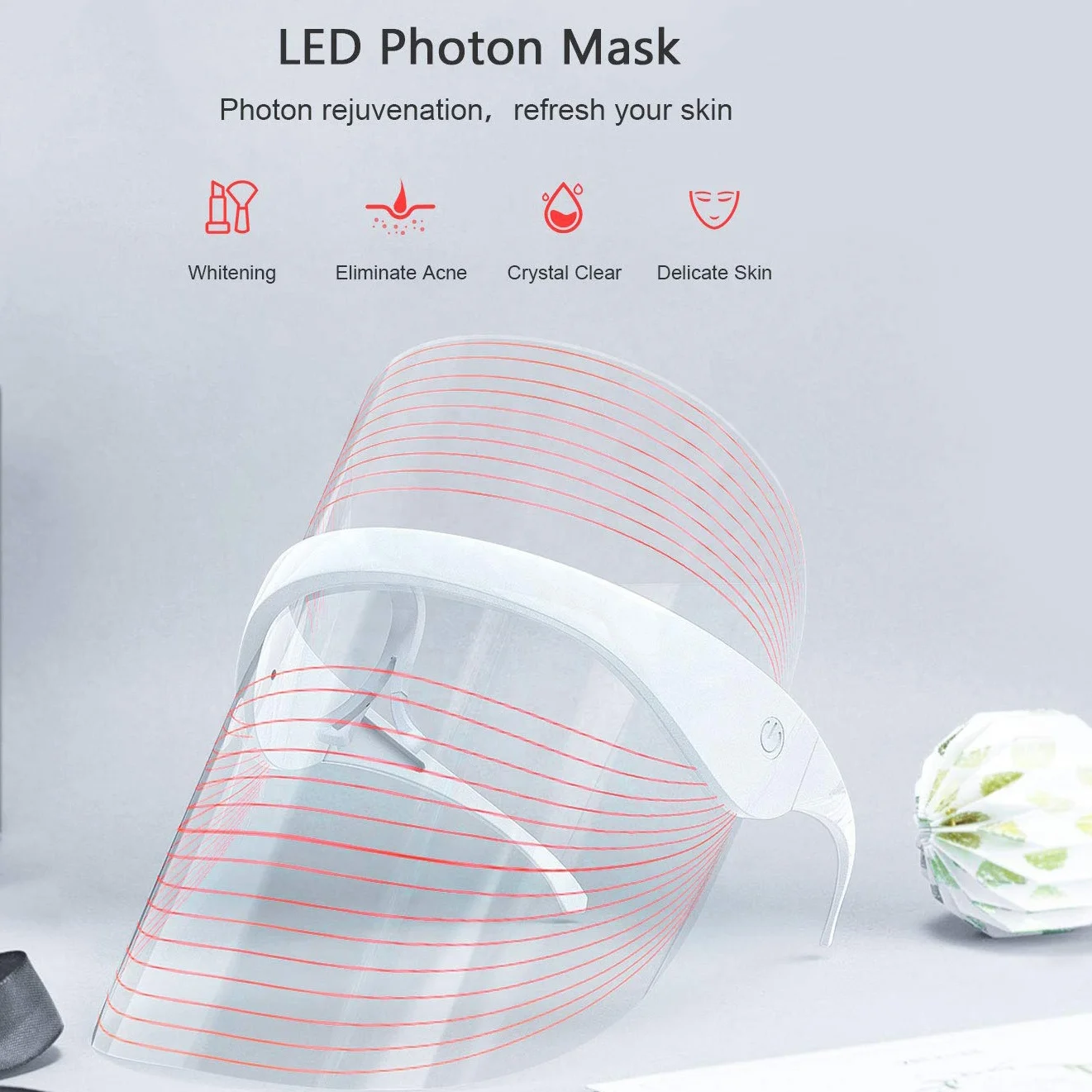 3 colors LED face mask 1