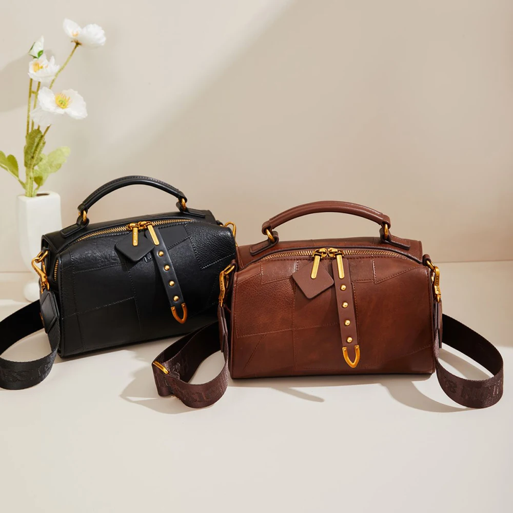 Large Capacity Leather Commute Tote Bag  New High Quality Simple Handbag Designer Fashion Luxury Shoulder Bag for Women