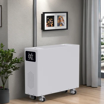 Floor- Mounted 51.2V 280ah LiFePO4 Solar Energy Storage Stackable Hybrid Grid Home Solar Energy Storage Battery