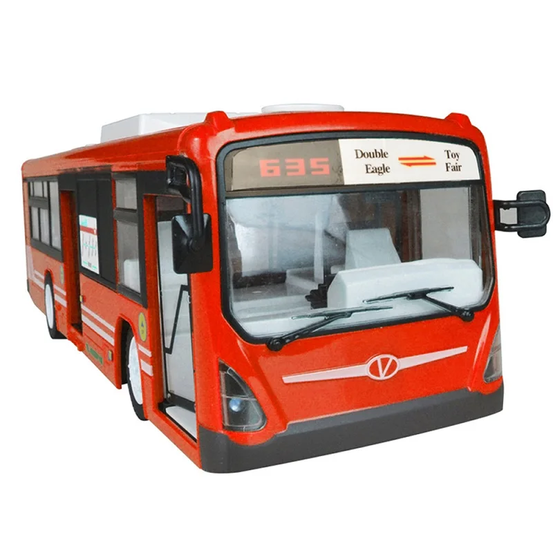 New Arrivals Remote Control Diecast Red Bus Toy Vehicles - Perfect