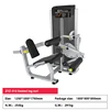 013 Curl de la jambe assise