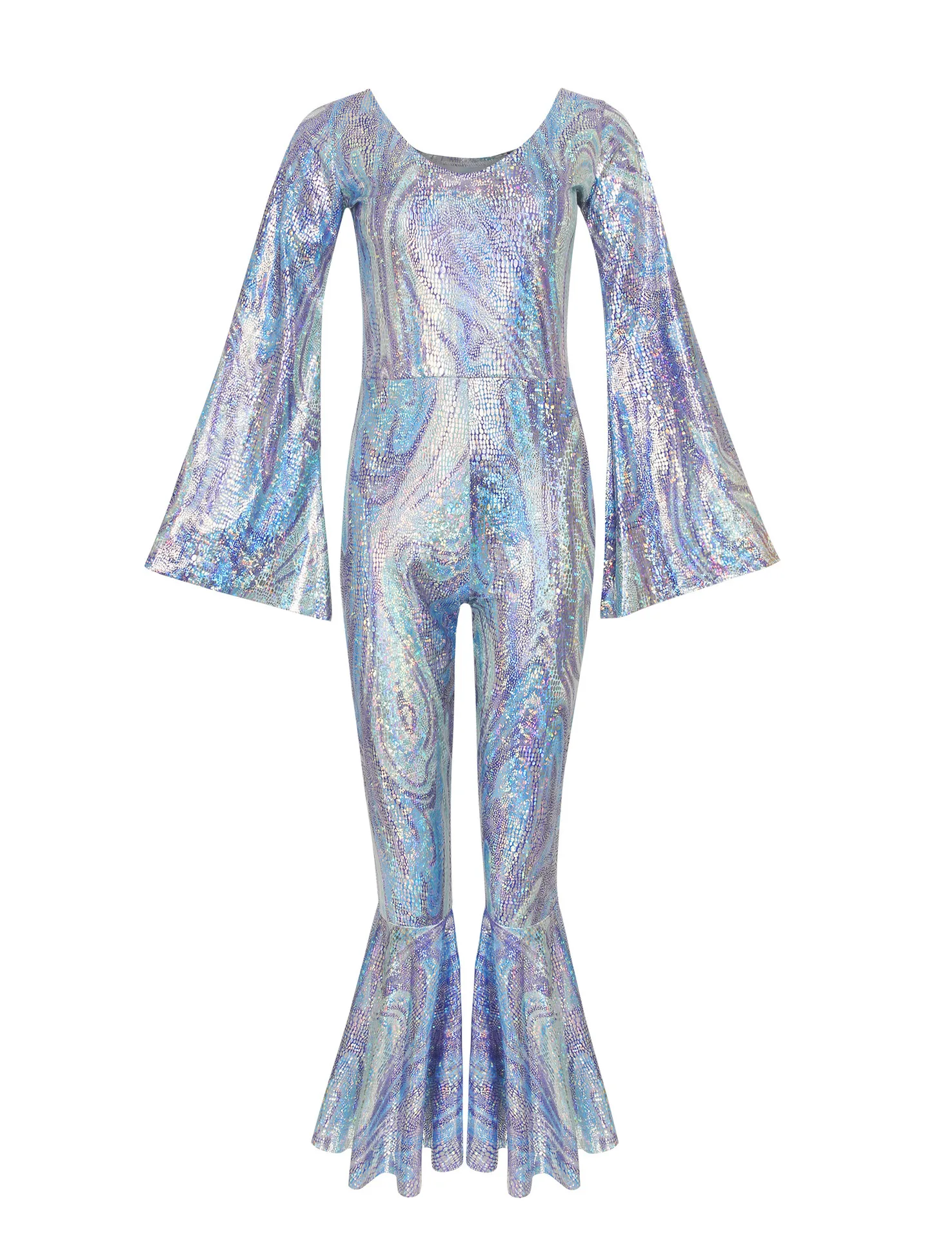 dress 70s disco Mermaid Style Wedding Dress Removable Train, Bridal Gown ,Dresses For –  DressesTailor main image 1