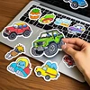 Custom die cut sticker example B