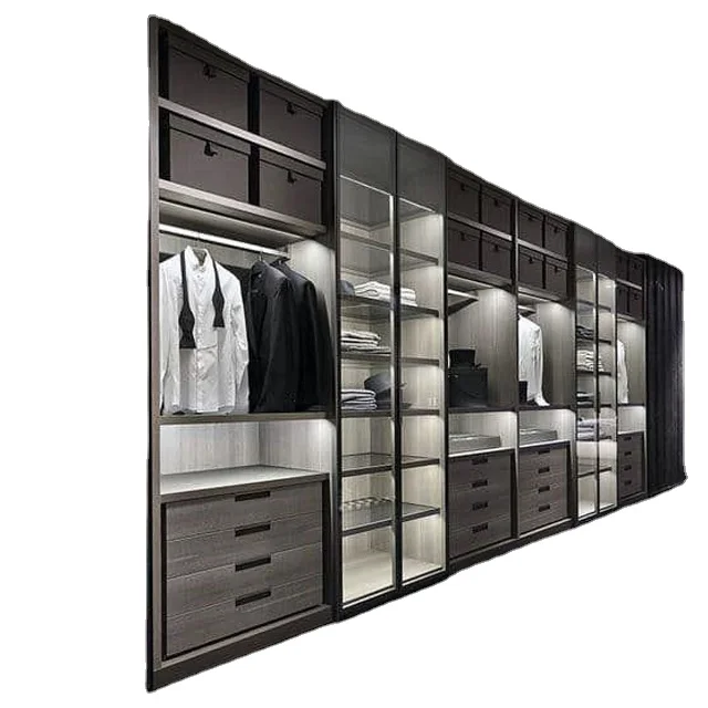 New Fashion Aluminum Glass Door Walk In Closet Design Buy Modern Walk In Closet Closet Bedroom Wardrobe Plastic Storage Closet Product On Alibaba Com