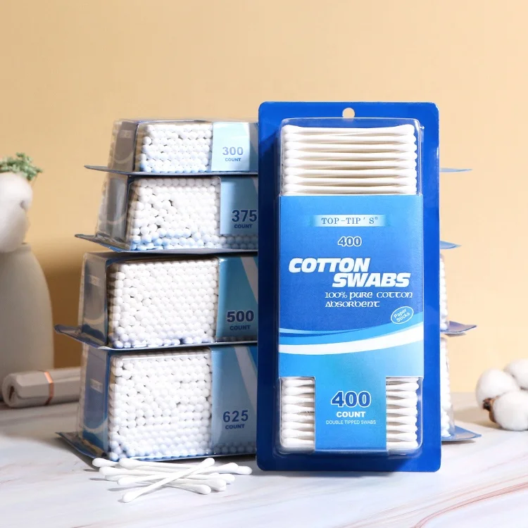 500 Bastoncini Cotone In Legno - 100% Cotone, 7 Cm, Biodegradabili Per Igiene E Cosmética - 4