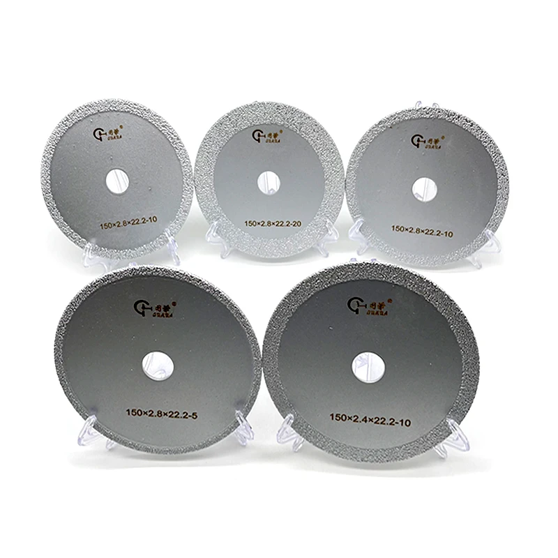 150mm Brazed Disc Saw Blade Diamond For Metal Tile Marble