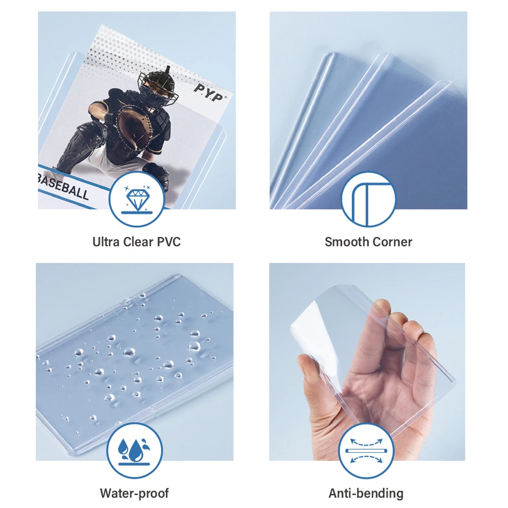 pokemon card size sleeve Amazon.com: 500 Counts Card Sleeves for Trading Cards, Soft Penny Card  Sleeves Clear Plastic Card Protectors Fit for Baseball Card, Sports Cards,  MTG Game Card Standard Cards : Toys & Games main image 0