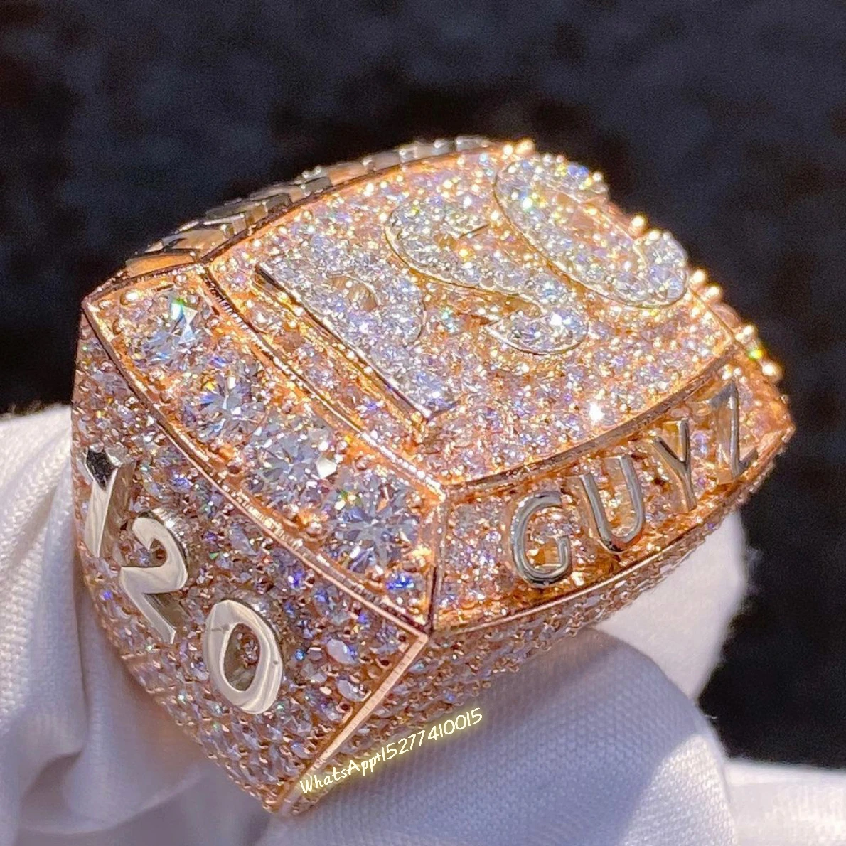 Champion 18K Rose Gold Diamond Ring