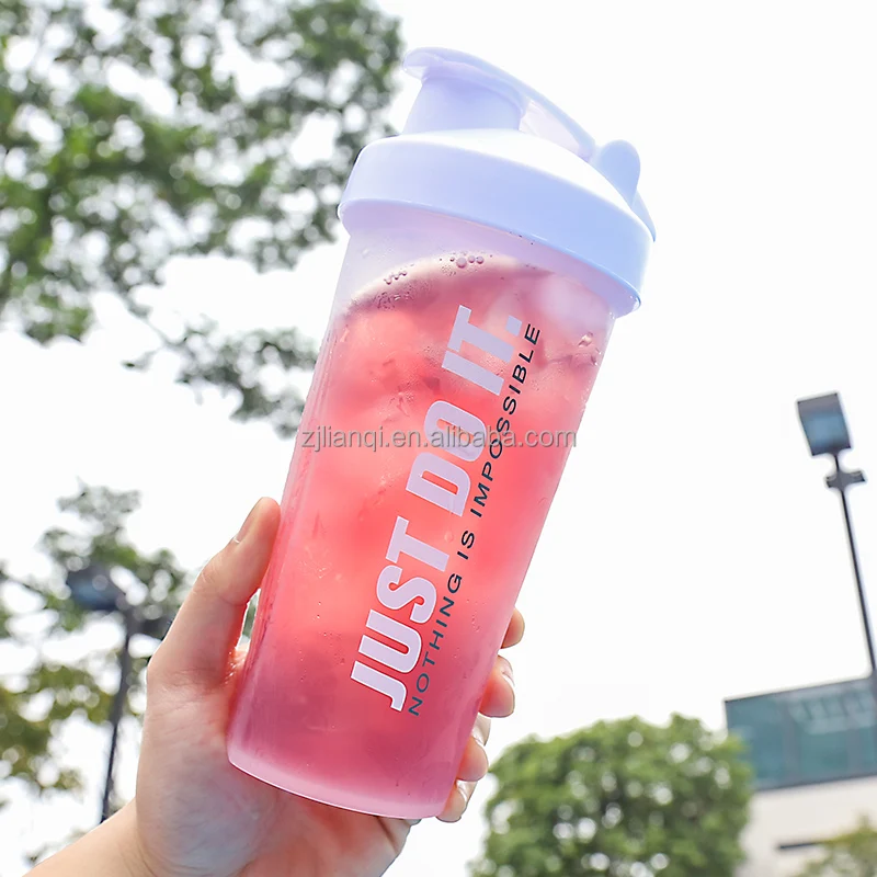 2022 Custom Color Food Grade Bpa Free Sport Shaker Fitness Gym Plastic