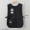Chaleco de cocina negro estilo Dios, impermeable, de taslán.