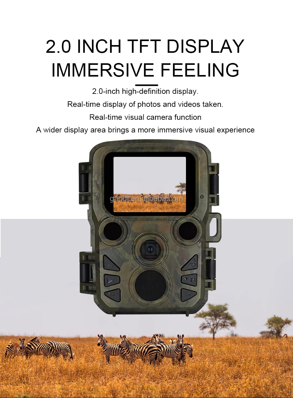 H5812 Mini Outdoor Storage Wild Game Trail Camera Wild Game Trail