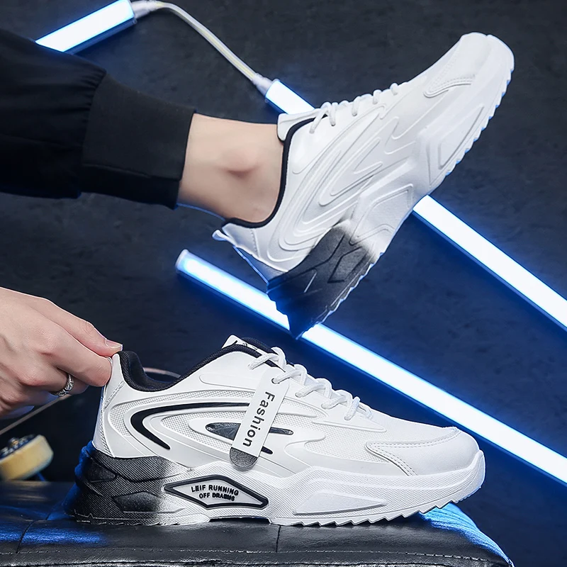 Ready Latest Design Men Summer Running Sports Shoes Breathable Fashion Chunky Sneakers for Men Running Shoe