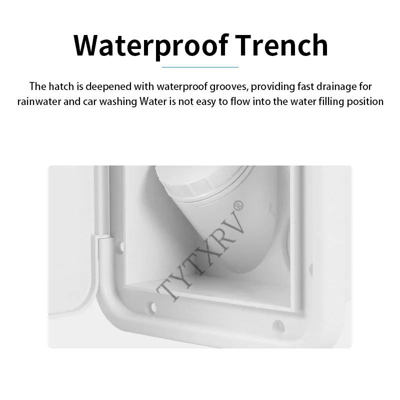 Tytxrv Motorhome Accessories Lockable Rv Water Inlet With Dust Plug